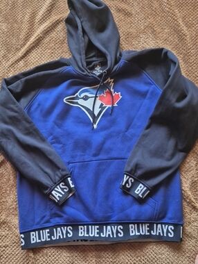 Genuine Merchandise Royal Blue & Navy Blue Toronto Blue Jays Pullover Hoodie
